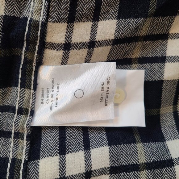 Pendleton Evergreen Button Down Virgin Wool Shirt Mens Tartan Plaid Fitted XL - Picture 5 of 9